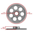 Caltric 6230561 Starter Clutch Gear Idler For Polaris Rzr 570 2013-2021