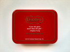 Celestial Seasonings Miniature Tea Tin--candy Cane Lane  new empty 