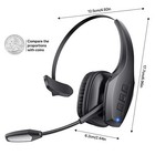 Trucker Bluetooth Headset  Wireless Headset With Mic  Bluetooth Headsets