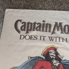 Vintage Captain Morgan    does It With Spice    Spiced Rum Beach Towel Pub Bar
