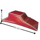 Pizza Hut Car Roof Topper Lighted Delivery Plastic Sign Magnetic Base Unit Only
