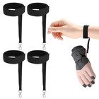 4pcs Sports Winter Ski Gloves Elastic Wrist Strap  Snowboarding Accessories 