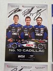 2026 12 Hours Of Sebring Wayne Taylor Racing 3 Hero Cards - Signed