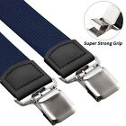 Buyless Fashion Heavy Duty Suspender Men - 48 Straps 1 1 2 - X Back Strong Clips