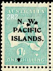 1 - Bluegreen Kangaroo 3rd Wmk   nwpi  Type A  block-of-nine  Plated 2r2-2r16 