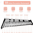 32 Notes Glockenspiel Xylophone Bell Kit  Professional Xylophones For Beginner W