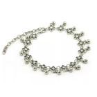 Flower Ankle Bracelet Anklet Silver Flower Bracelet Tassel Beach Chain Jewellery