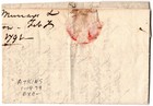 Stampless Folded Letter From Alexandria  Va To Providence  Ri - 1792