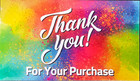 For Ebay Seller Thank You Cards Your Purchase Order Notes Sets 100 