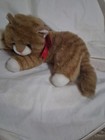 Vintage Ty Al E Cat Orange Tabby Kitten 1995 13  Plush Stuffed Animal Rare Htf