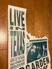Soundgarden Pearl Jam 1992 Tour Live Texas Concert Die-cut Poster Super Rare   