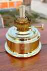 Large Vintage Solid Brass Working Nautical Miner Lamp Oil Ship Lantern Maritime