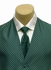 Men s Holly Dark Green Tuxedo Vest   Tie Free Shipping Big   Tall Sizes