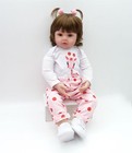 Realistic Real Reborn Baby Dolls Vinyl Silicone Lifelike Newborn Doll Girl Gift