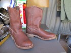 Red Wing Shoes  Us Made Brown Pecos Model 1155 Cowboy Boots  Men   s Size 11 E3