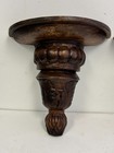 X2 Large Sconces Wall Shelves Hand Carved Solid Wood Made  In Thailand 14  H