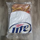 Miller Lite Inflatable Baseball Glove 35  X 34  Summer Pool Float Mancave Decor