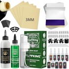 Tattoo Practice Kit 116pc With Transfer Paper  Stencil Gel  Green Soap  Fake