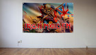 Iron Maiden Flag Banner 3x5 Ft Heavy Metal Band Fans Room Decoration Flag