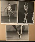 Three Ballet Ballerina Photos Of Young Dancer Paris Opera Ballet School 1980   s