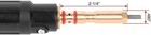 Mig Gun 245924 Fit Hobart Handler 135 140 175 180 187 And Autoarc Xlt142 Xlt182