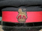 Wwi Ww1 1920 s Staff Officer Dress Visor Hat Cap Bullion Visor Named Super Clean