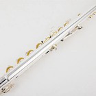 Af301 Alto Flute G Tune 16 Closed Hole Keys Sliver Plated Professional With Case