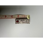 Vintage Italian 800 Silver Etched Lipstick Case Holder With Mirror Red Cabochon
