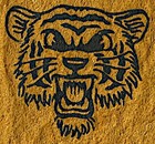 Vintage 1950s University Of Missouri Tigers Football Pennant   Wow  