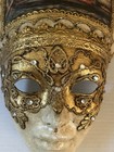 Authentic Ivan Minio Venetian Carnevale Paper Mache Mask - Original Large