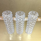 Lot Of 3 Vintage Bohemian Art Glass Vases Pavel P  nek Sklo Union Libochovice