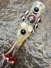 G d   Glass Pipe Chillum  Made In Usa