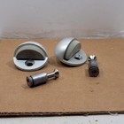 Vintage Dome Floor Mounted Door Stops Set Of 2