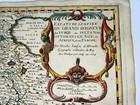 Ottoman Empire 1654 Nicolas Sanson Unusual Large Antique Map In Colors 17th Cent
