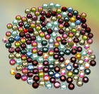 144 Assorted Flatback Rhinestones 30ss Czech Glass Mixed Colors 1 Gr Gross Nos