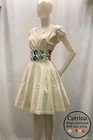 Mexican Dress  Catrina Dress  Vestido  Bordado  Frida Dress  Hand Made Dress