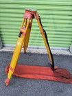 Heavy-duty Wooden Tripod W  Quick Clamps  For Total Station  Gps- Levels