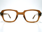 Nos Usgi Issue Bcg s Uss Size 48-26 Brown Sunglasses  Eyeglasses Frame Vintage