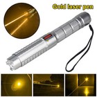 591nm Yellow Golden Laser Pointer Pen Sos Wicked Lasers 5pcs Star Cap Tool Hot