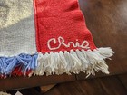 Handmade Crocheted Or Knitted Throw Blanket Afghan 48 x30 