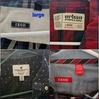 Mens Dress Shirts Large Reg   Xxl xl Slim Fit  9 Long Sleeve  1 Short Sleeve Lot