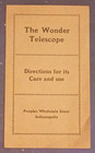 Vintage The Wonder Telescope From People s Wholesale Store Indianapolis