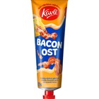 3x Kavli Baconost 18  275g Swedish Smoked Bacon Cheese Spread Tubes