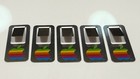 Apple Novelty Goods Apple Computer Rainbow Logo Paper Clip Set Of 5 Not For Sale