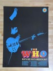 The Who - 2017 Poster North   South America Tour Litho Print