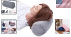 Support Pillow Bolster Pillow Neck Support Cushion Travel Couch Bed 13x6 Grey