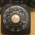 Vintage Western Electric Bell System 5302g Black Rotary Dial Desk Telephone