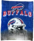 Nfl Football Gridiron Fleece Throw Blanket 50 x60  - Soft  Cozy  Team Spirit Dec