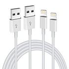 Iphone Charger Lightning Cable 2 Pack Apple Mfi Certified Usb Iphone 2pack 6ft