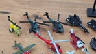 Vintage Galoob Micro Machines Lot Planes Military Jet Aircraft Helicopter